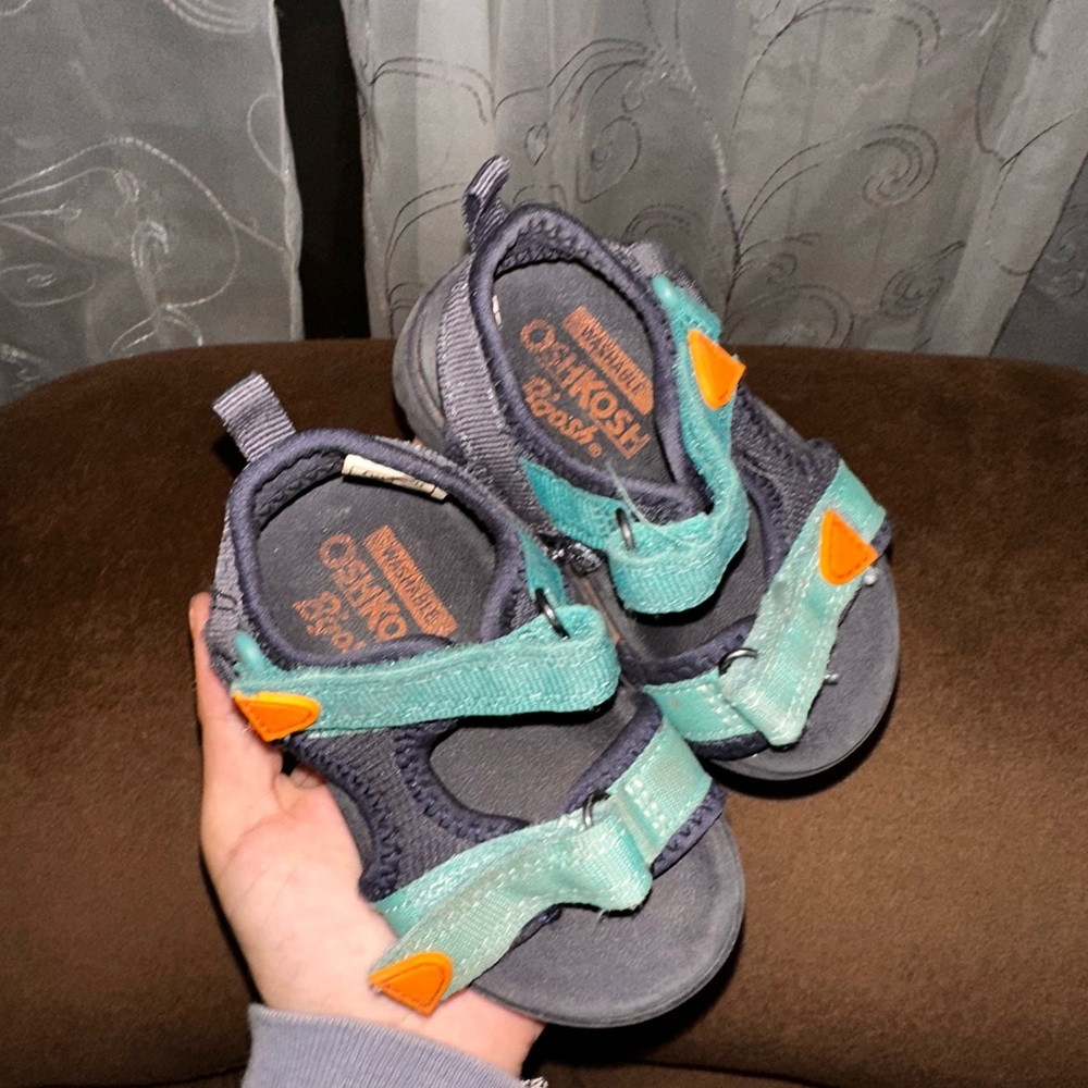 OshKosh B'gosh Kids Sandals - Navy and Teal